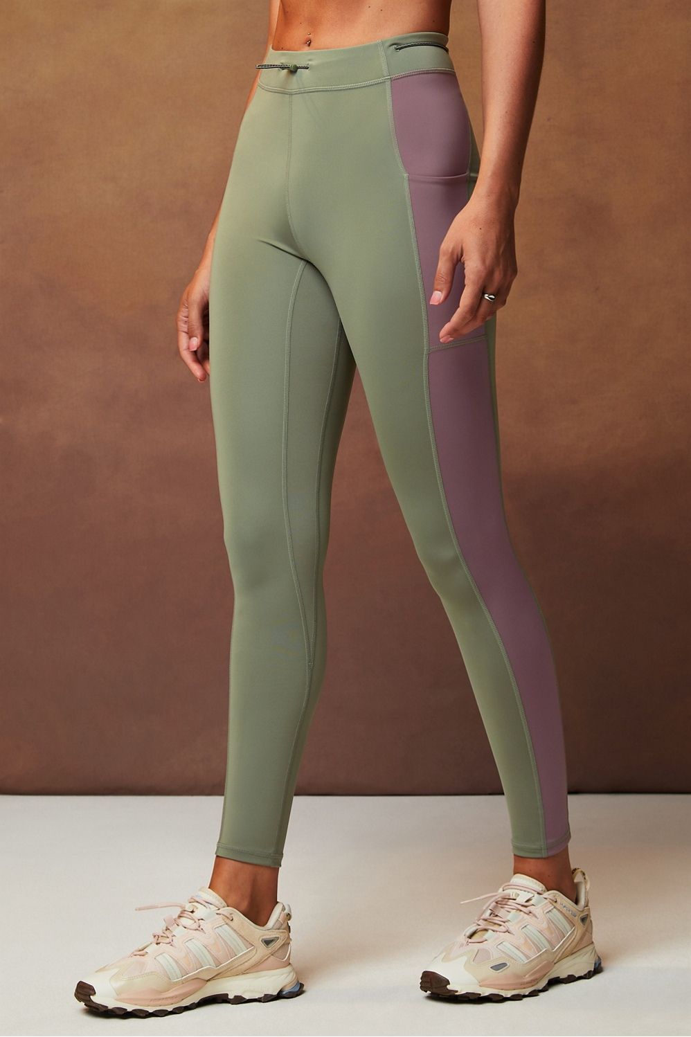Motion365+ High-Waisted Bungee Legging | Fabletics - North America