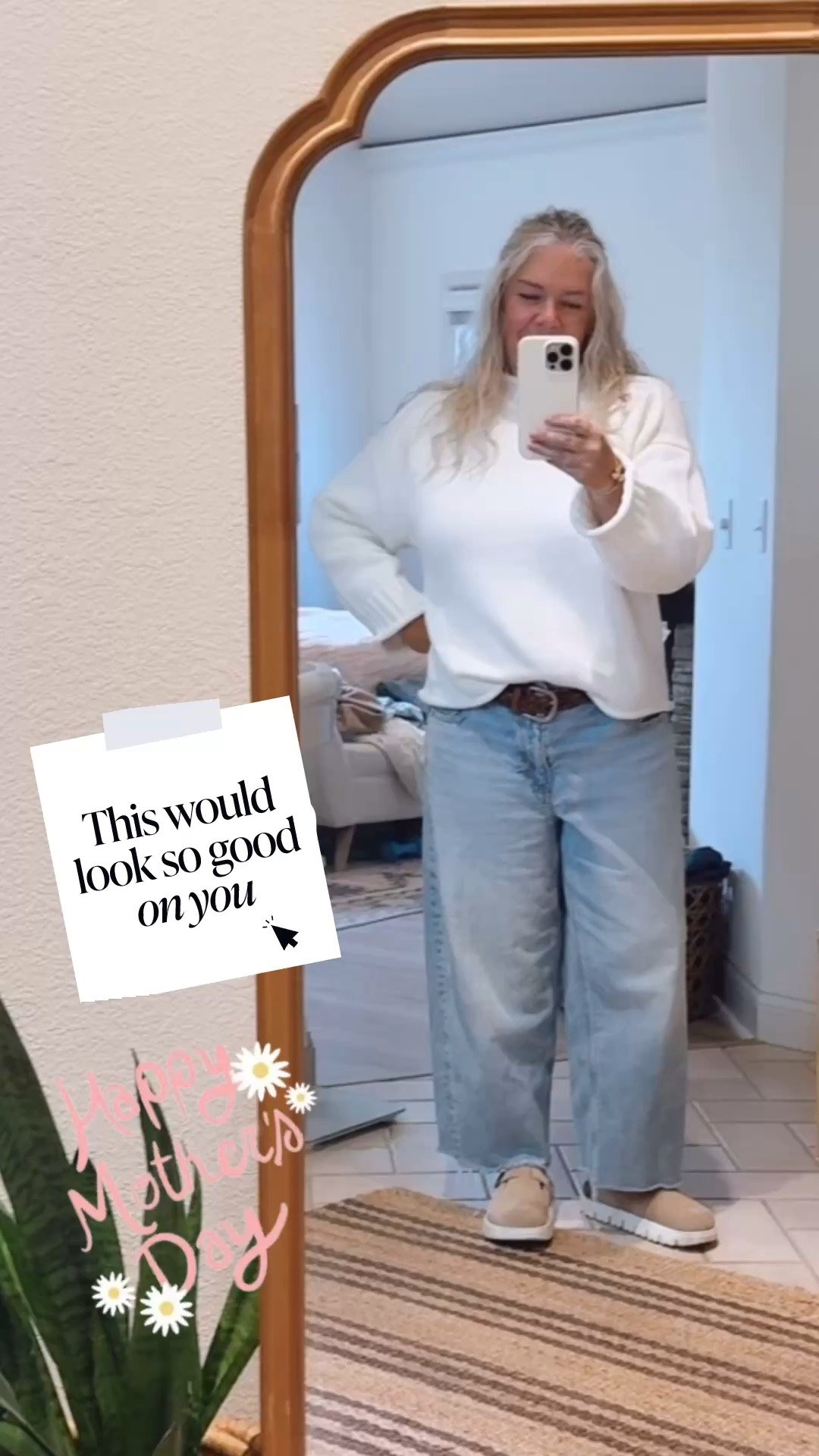 Happy Mother’s Day!! The @jcrew roll neck sweater is everything it said it is!!! Perfect cotton Summer sweater!! #summersweater #mothersdayfit #casualoutfit

#LTKootd #LTKSeasonal #LTKdayinmylife