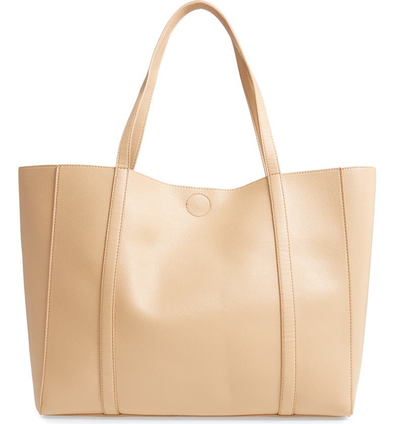 Faux Leather Essential Tote | Nordstrom