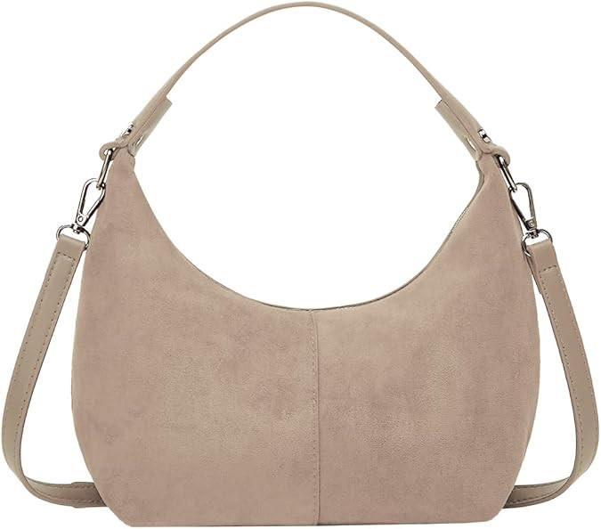 Slouchy Suede Shoulder Bags For Women Retro Crossbody Bag Tote Bag Satchel Bag Winter Work Purses... | Amazon (US)