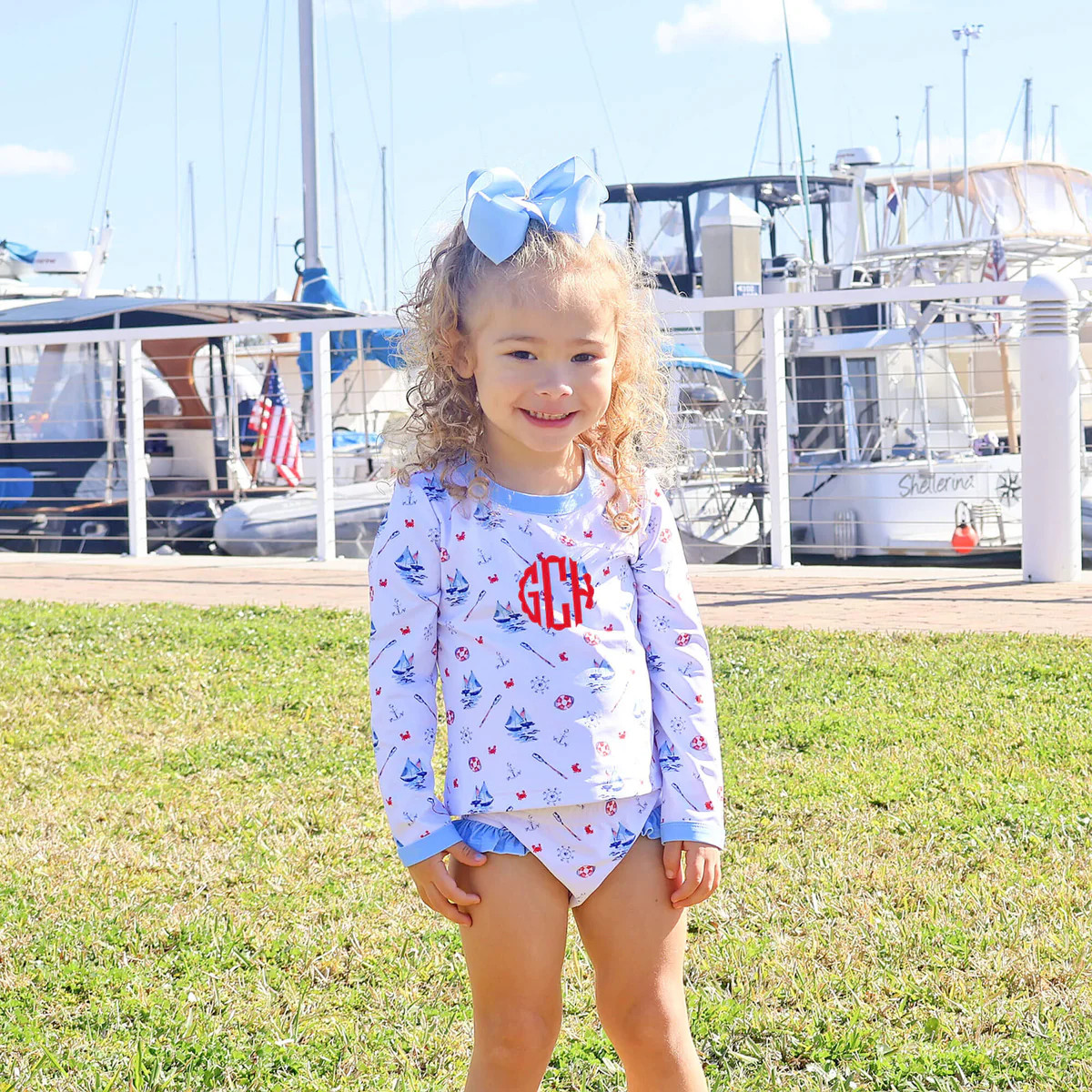 Nautical Rash Guard Set | Classic Whimsy