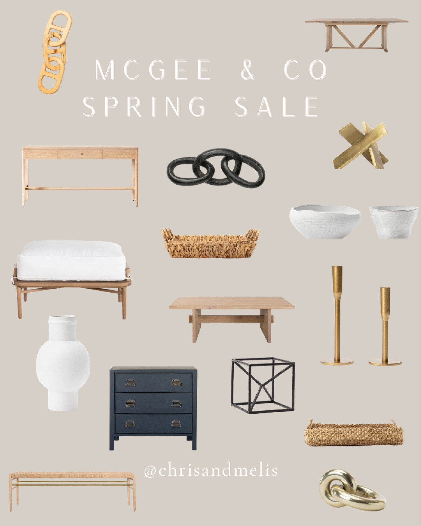 McGee & Co Spring Sale! Everything is 30-70% off, and the decor items are priced like studio mcgee items!

Shelf decor, decorative accents, home decor, coffee table decor, entry table styling, nightstand, coffee table, dining table, ottoman, living room, bedroom decor


#LTKFind #LTKunder50 #LTKsalealert