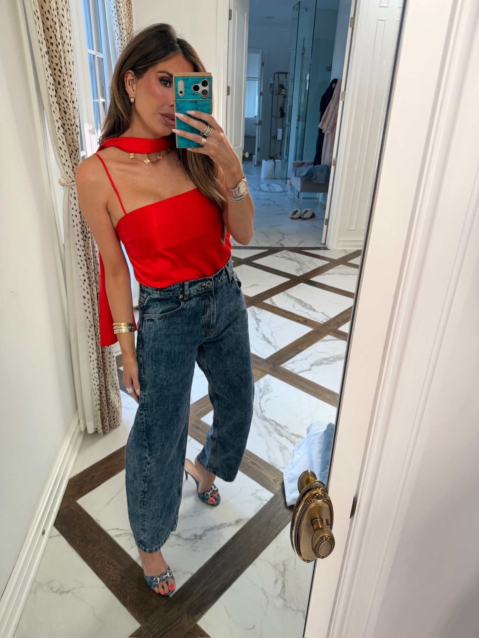 Wearing a small in the top and US 4 in jeans! My top is on sale too!! 

Zara fashion, Zara finds, Anthropologie fashion, Summer tops, Summer outfits, Barrel jeans, High waisted jeans,Gucci, Gemme Beauty, Emily Gemma

#LTKSeasonal #LTKdayinmylife #LTKgrwm