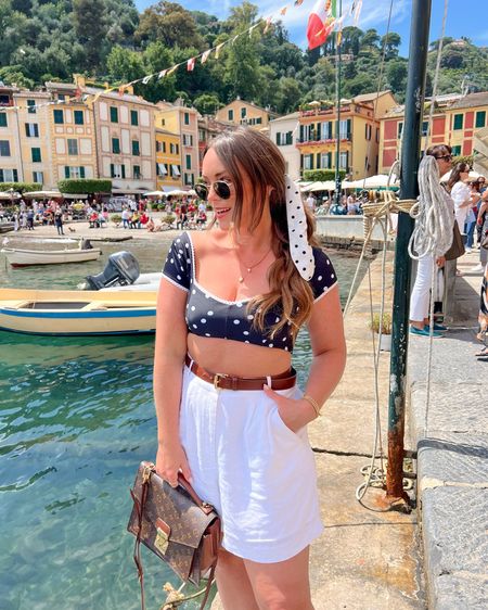 Never been to Portofino before and it did not disappoint. Simply stunning 🙃✨

Top is a little swimsuit (size medium) and shorts I should have only sized up once!

#LTKSeasonal #LTKSwim #LTKFindsUnder100