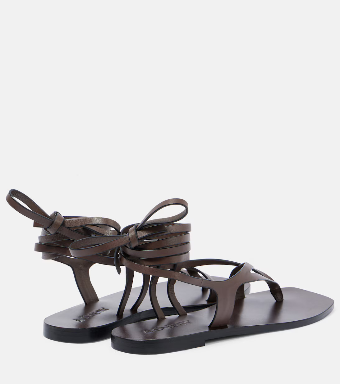 Rita leather thong sandals | Mytheresa (UK)