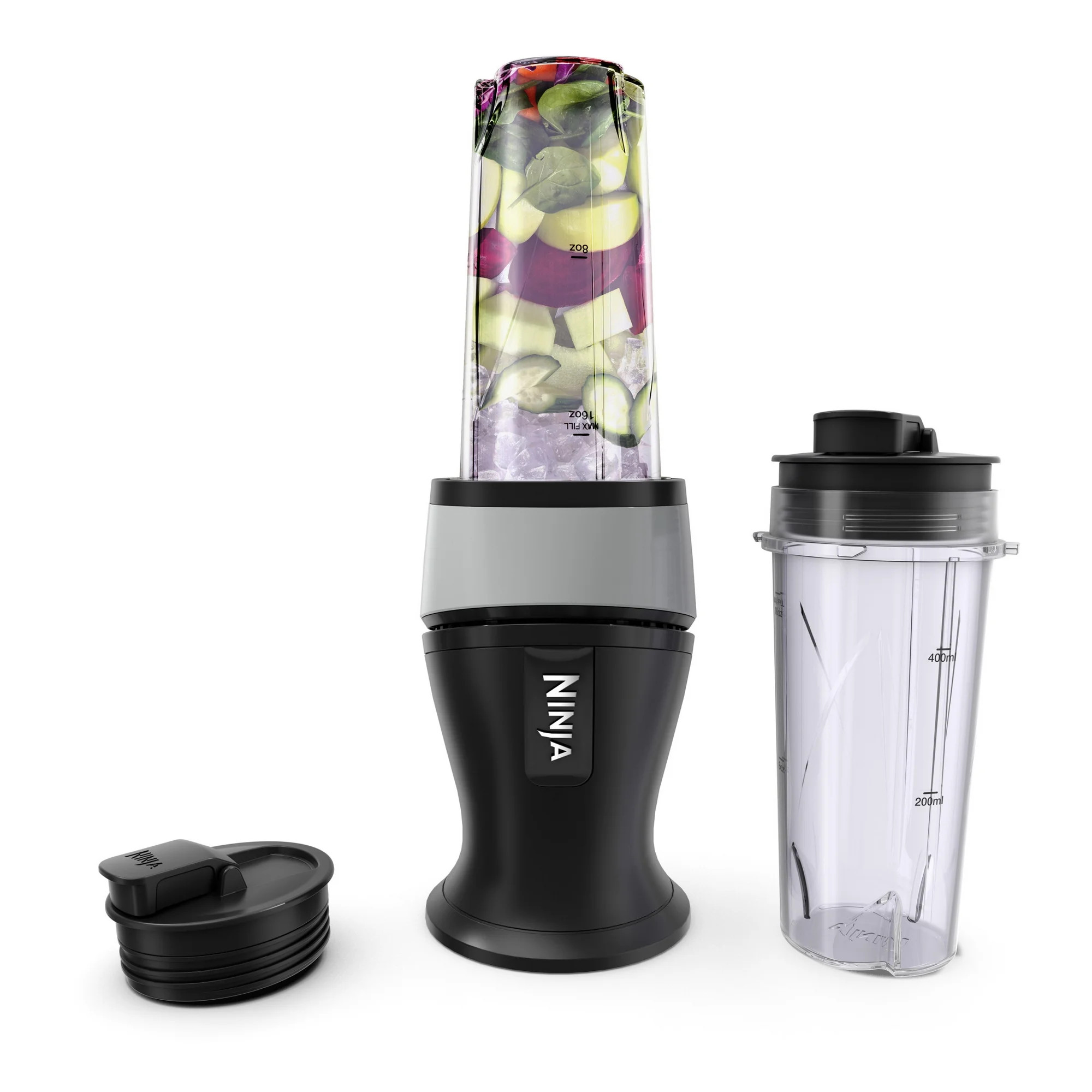 Ninja® Fit Personal Single-Serve Blender, Two 16-oz. Cups, QB3000SS | Walmart (US)