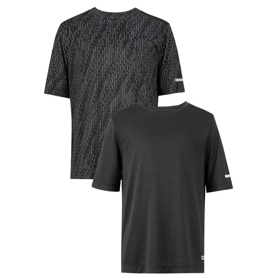 Athletic Works Boy's Performance Tees, 2-Pack, Sizes 4-18 | Walmart (US)