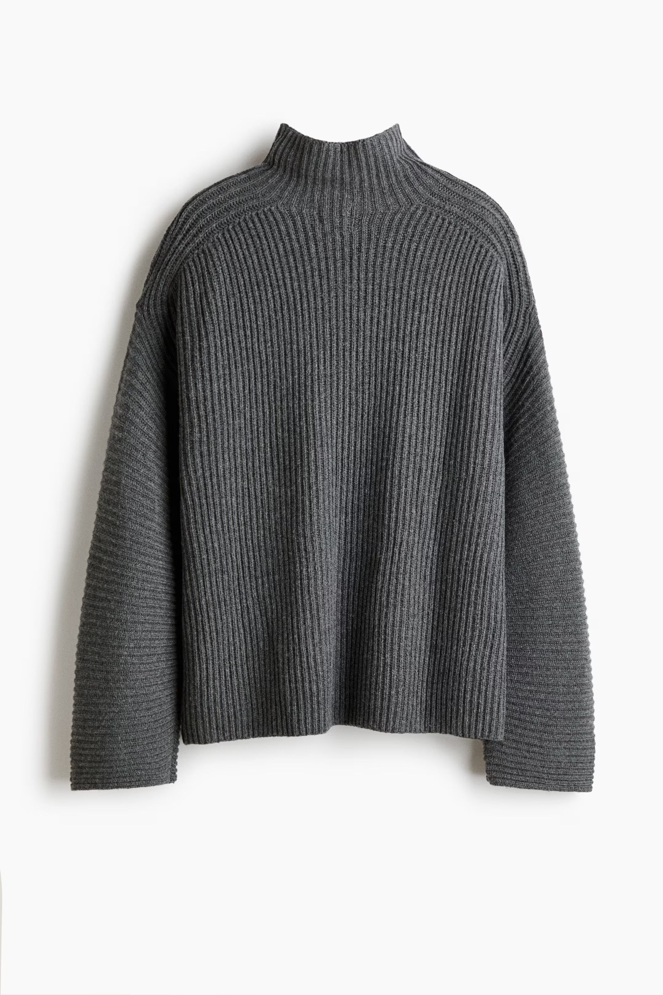 Rib-knit wool-blend jumper | H&M (UK, MY, IN, SG, PH, TW, HK)