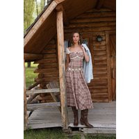 Plaid Prairie Midi Dress | Avec Les Filles