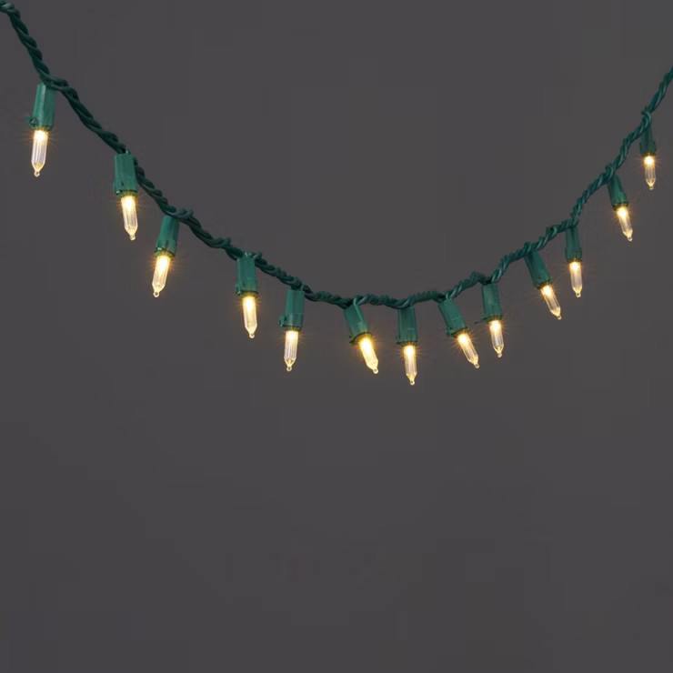 60ct LED Smooth Mini Christmas String Lights - Wondershop™ | Target