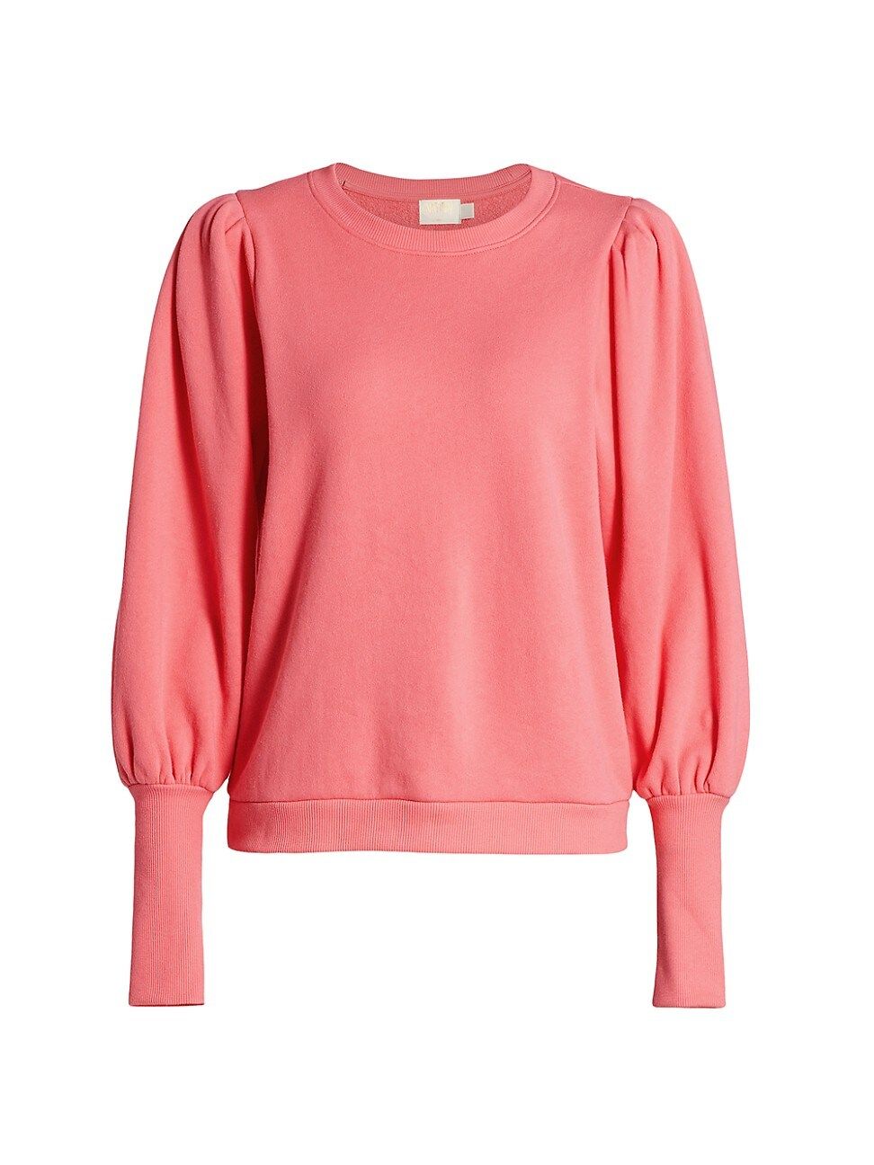 Nation LTD Women's Bethany Puff-Sleeve Sweatshirt - Flamingo - Size XS | Saks Fifth Avenue