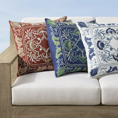 Eleanor Indoor/Outdoor Pillow Cover | Frontgate | Frontgate