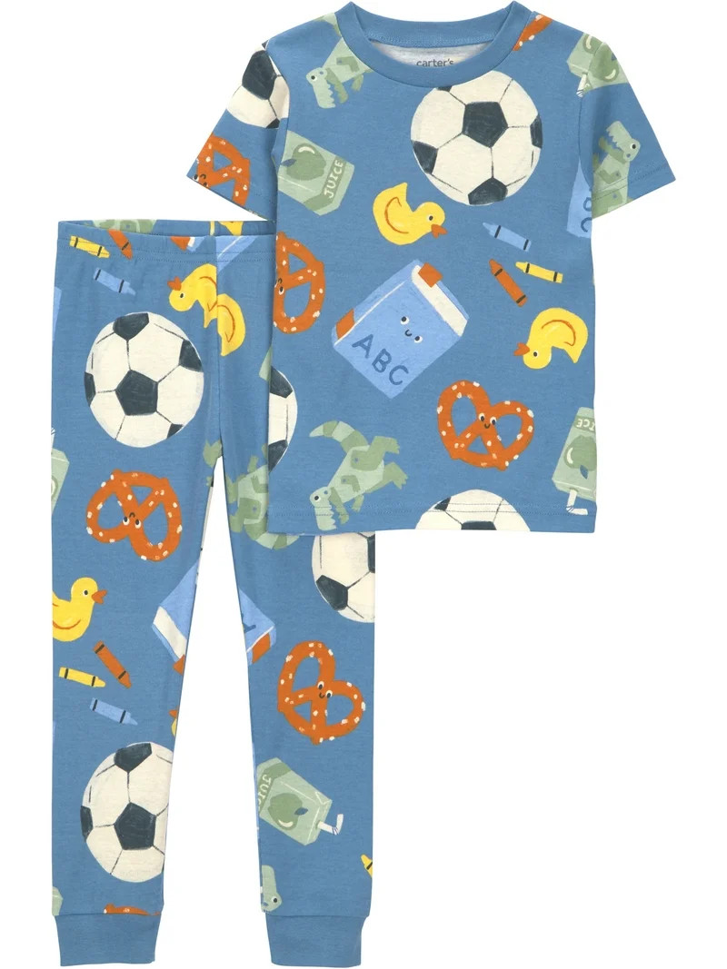 Carter's Child of Mine Toddler Pajama Set, 2-Piece, Sizes 12M-5T | Walmart (US)