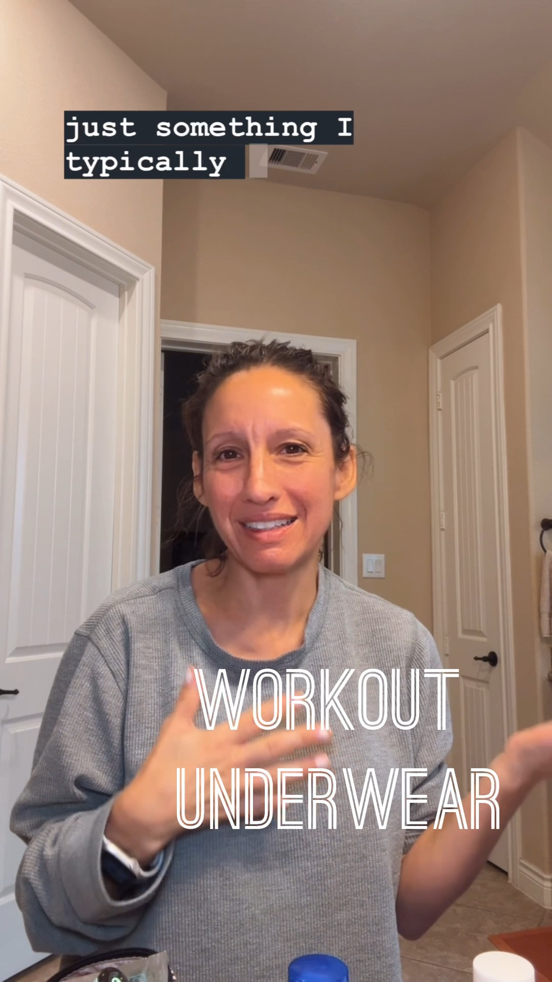 Hi! I’ve been sick the last week or so. 
These black thongs are my go to workout underwear. I love the fit. They are very comfy. 
Black workout shorts are really comfortable. They fit comfortably and keep everything in place.

#LTKPetite #LTKOver40 #LTKActive