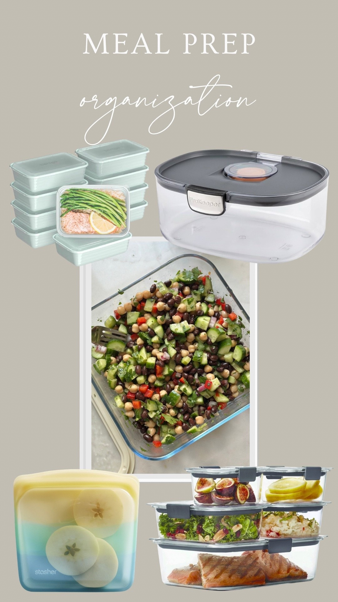 Food organization for leftovers and meal prep🥗

#LTKHome #LTKfoodie