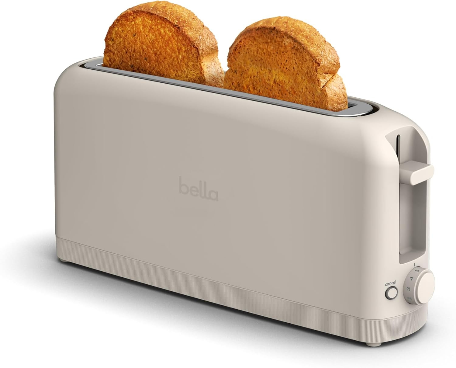 bella 2 Slice Slim Toaster, Fits-anywhere™ Kitchenware, 6 Setting Shade Control with Reheat & C... | Amazon (US)