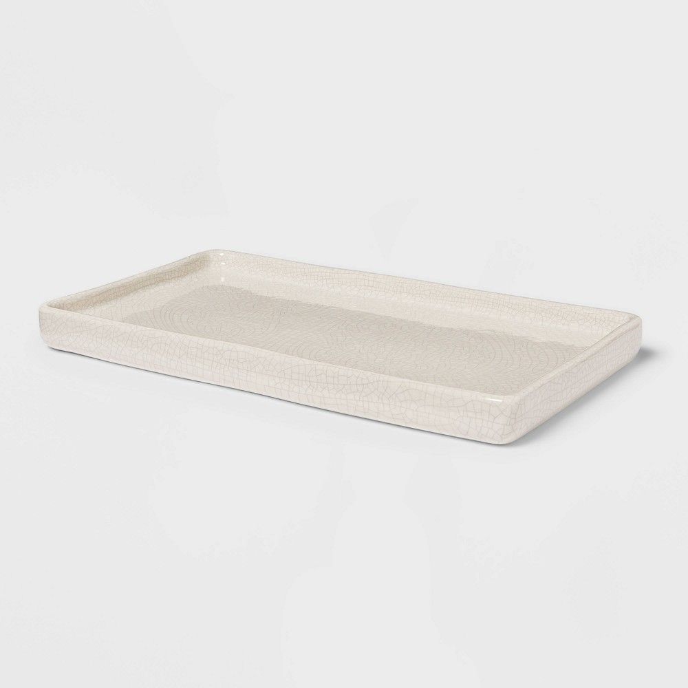 Vanity Tray Crackle Cream - Threshold | Target