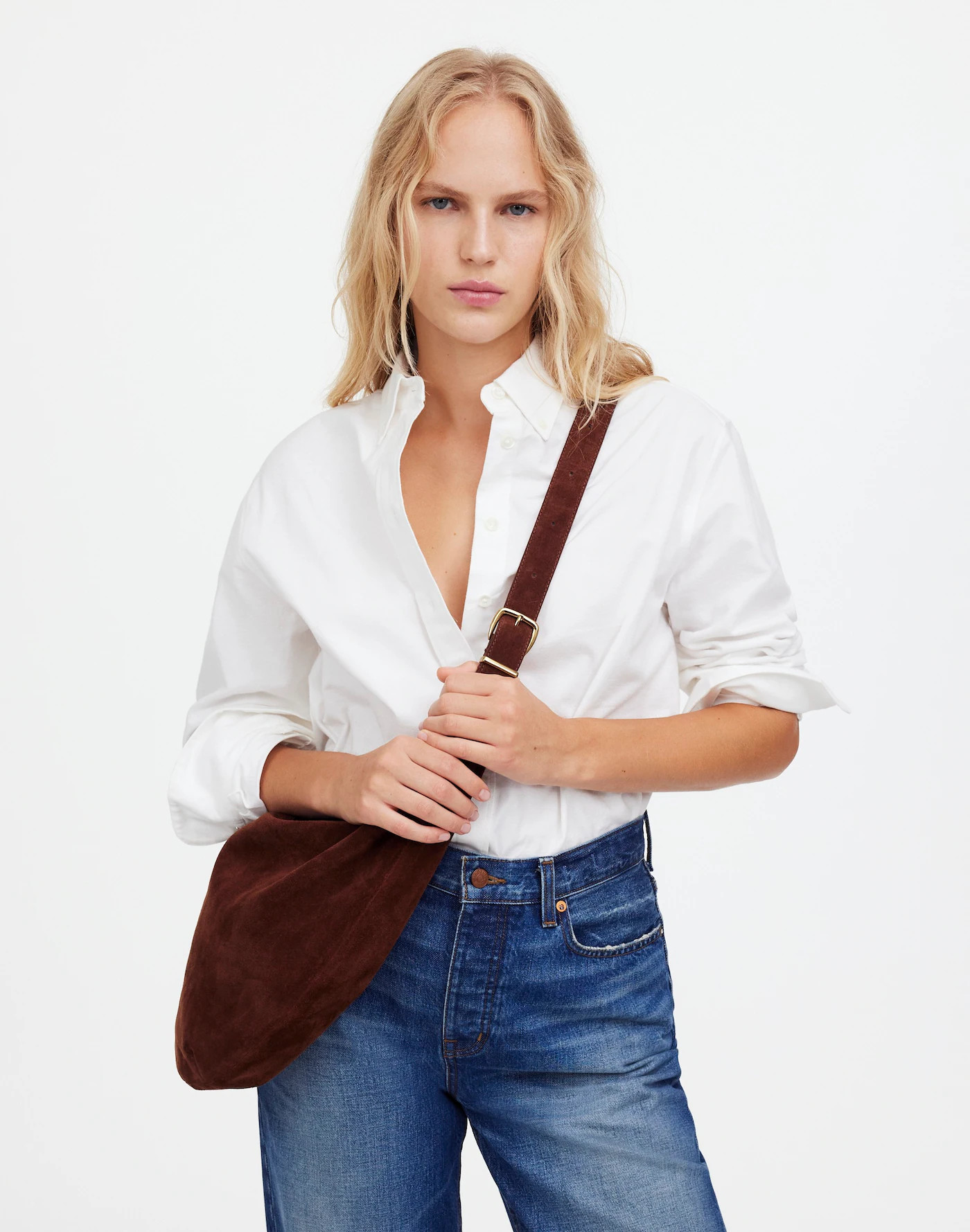 The Essential Curve Shoulder Bag | Madewell