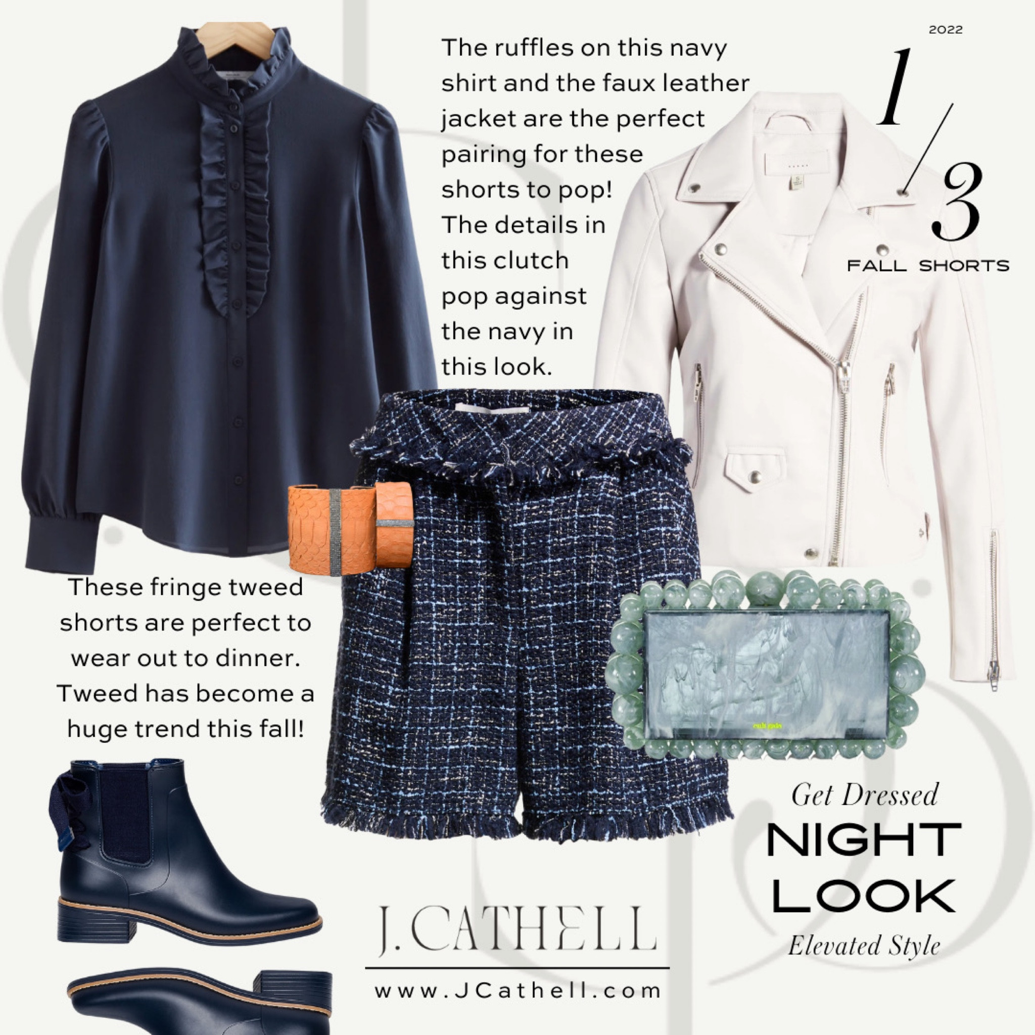 While fall is just around the corner, it's still hot in Atlanta! I’ve pulled a few shorts looks that will help keep you cool but have the great colors and textures for fall. The first look with these tweed shorts is a perfect marriage for this in-between weather! Use code jcathell15 for 15% off the bracelets from @scarterdesigns Follow my shop @j.cathell on the @shop.LTK app to shop this post and get my exclusive app-only content!

#LTKSeasonal #LTKshoecrush #LTKitbag