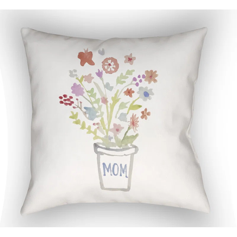 Francine Indoor/Outdoor Reversible Throw Pillow | Wayfair North America