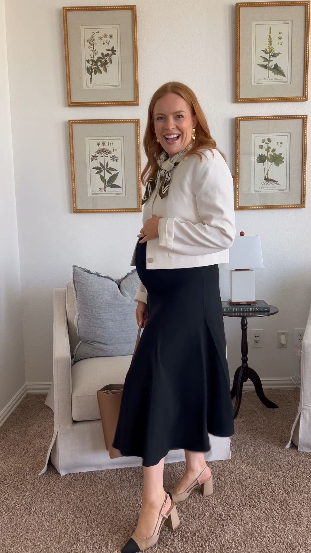 Final chance to shop the Aritzia sale!! Both the dress and the white jacket are on sale🖤 I sized up on the dress to fit the bump (medium) and the jacket I got my regular size (small)!

#LTKSaleAlert #LTKBump #LTKWorkwear