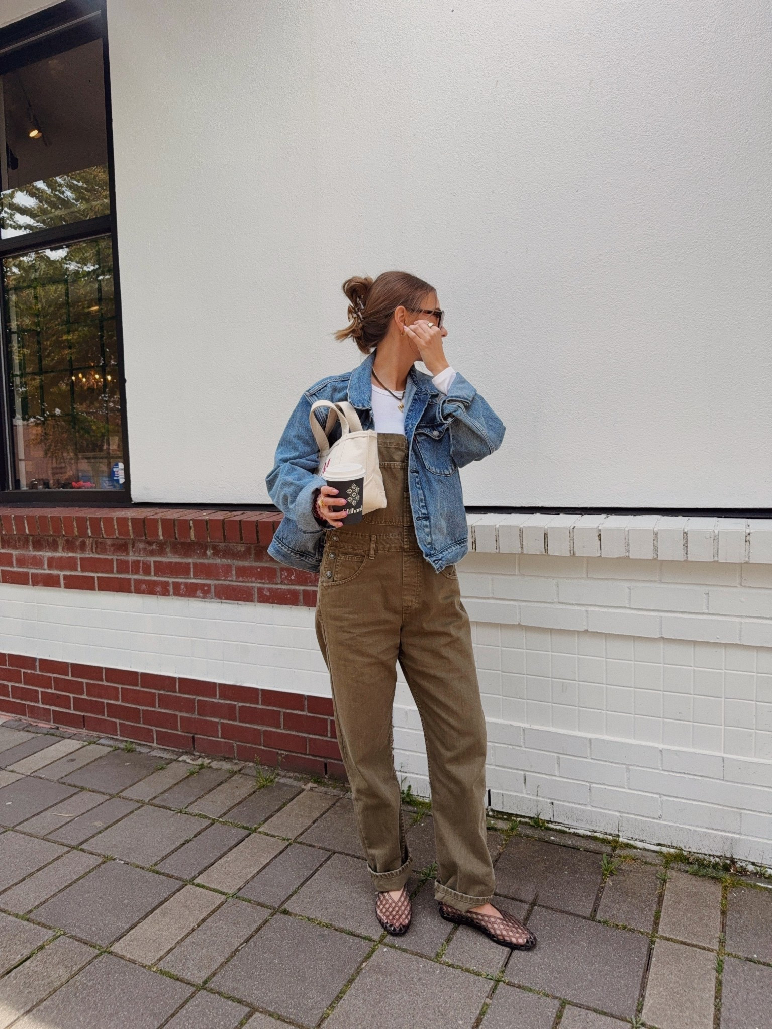 Wearing XS in overalls 

#LTKootd