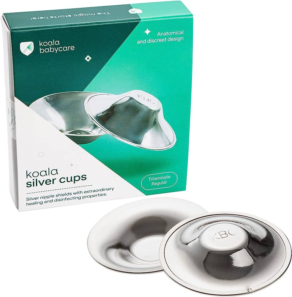 Koala Babycare The Original Silver Nursing Cups - Nipple Shields for Nursing Newborn -Breastfeedi... | Amazon (US)
