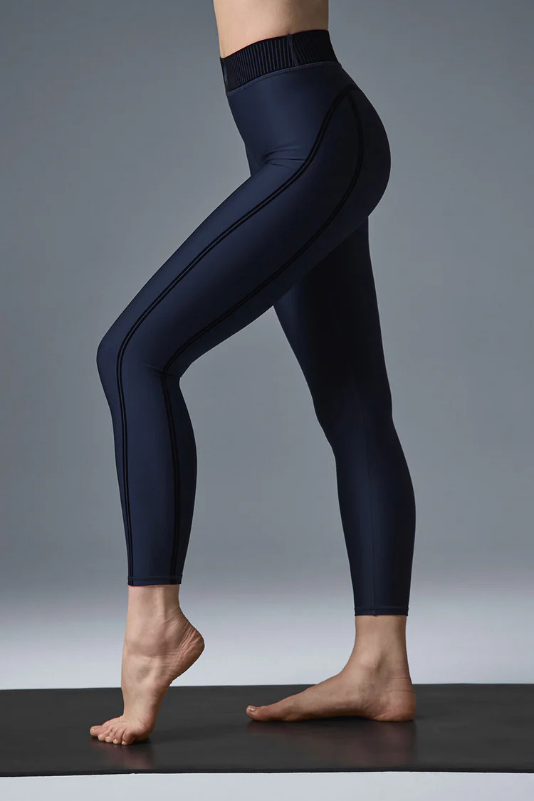 Airlift High-Waist 7/8 Line Up Legging | Alo Yoga (US)