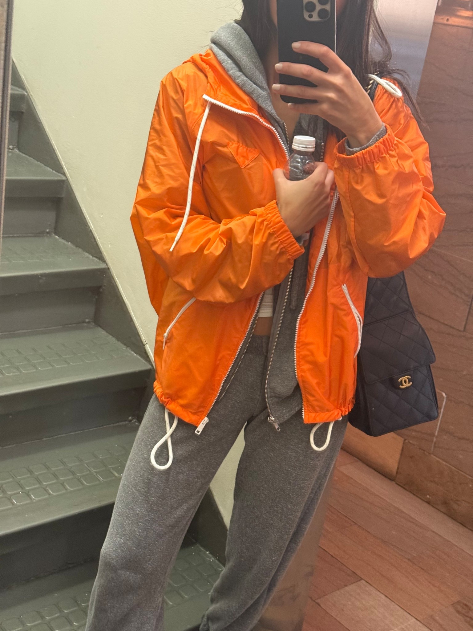 Loungewear set & rain jacket combo