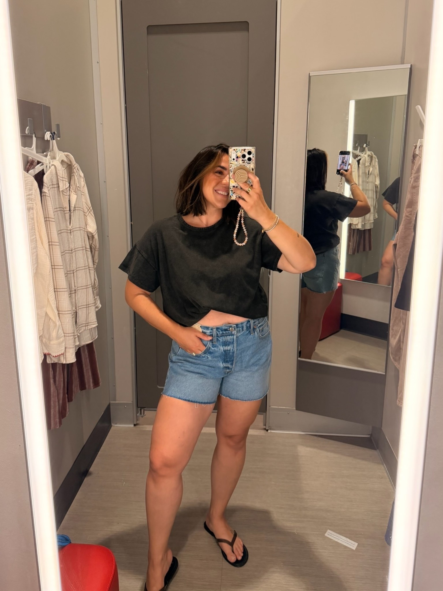 Target early fall fashion/transitional summer! These shorts are a dream. I sized up one - size 12

#LTKMidsize #LTKSeasonal #LTKootd