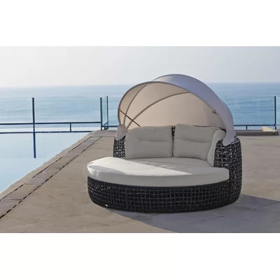 Dynasty Patio Daybed with Sunbrella Cushions | Wayfair North America