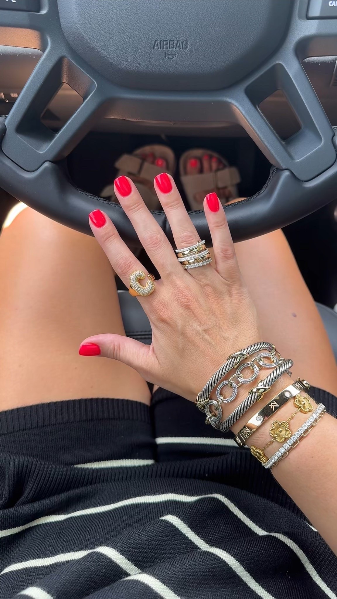 Jewelry stack
Favorite summer nail color
OOTD small
Sandals tts
Prime day

#LTKFindsUnder50 #LTKSaleAlert #LTKFindsUnder100