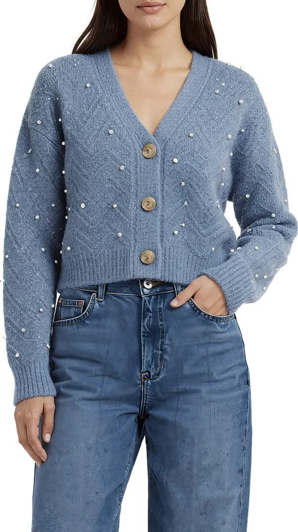 Lush Embellished Cardigan Sweater | Nordstromrack | Nordstrom Rack