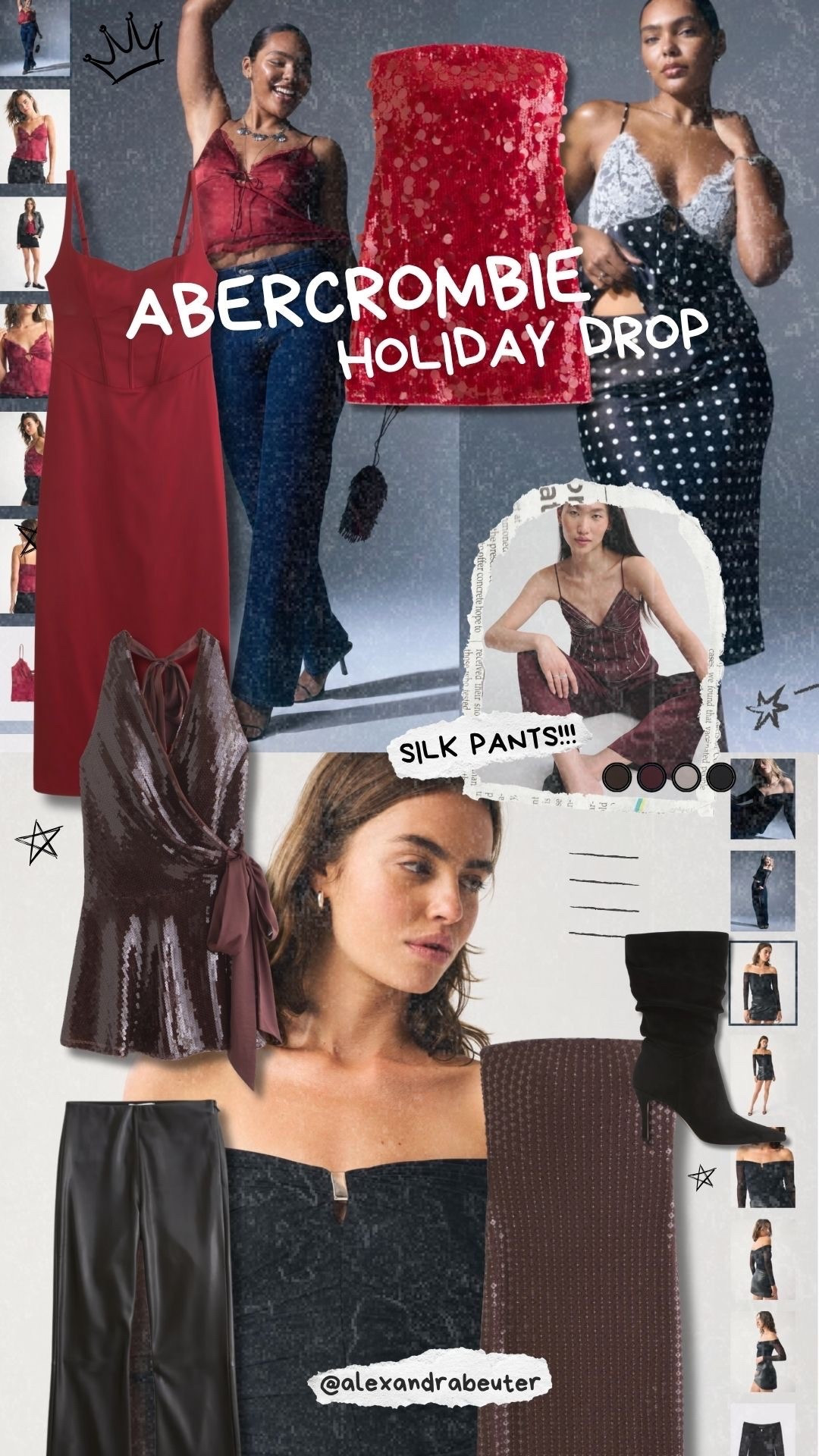 Abercrombie holiday party outfit ideas // holiday party outfits // Christmas party outfit 

#LTKSeasonal #LTKParties #LTKHoliday