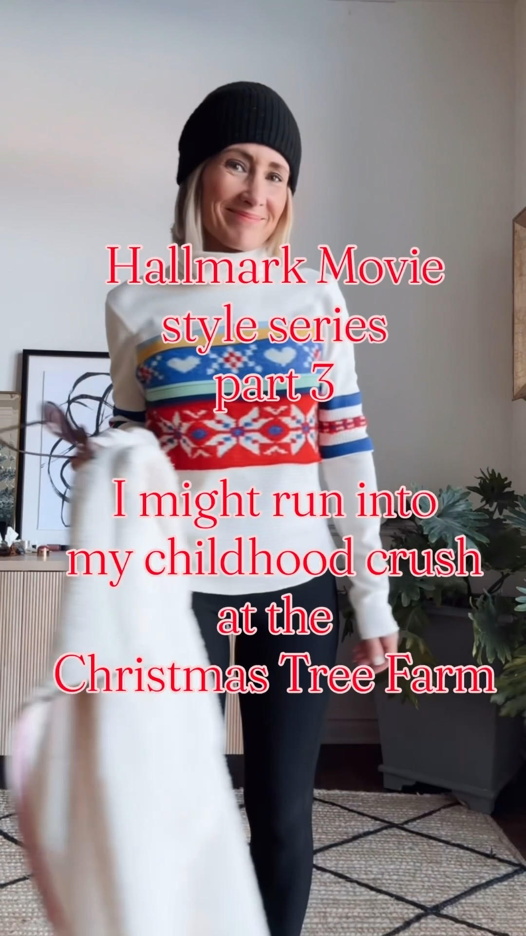 ✨Hallmark-style Series- part 3✨
If there's even a chance you might bump into your high school crush at the Christmas tree farm... you dress accordingly.😉
Think cozy cute layers, fun colors , soft textures and fleece lined leggings!
This look is warm, flirty, and tree farm ready! Save this for your next holiday outing!
#holidaystyle #christmasoutfits #hallmarkvibes #cozychic #winterstyleinspo #treefarmmagic #festivestyle

#LTKootd #LTKgrwm #LTKHoliday