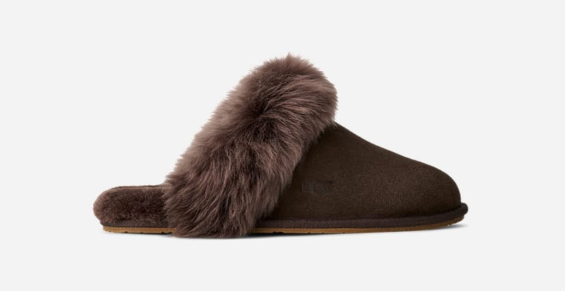 UGG® Women's Scuff Sis Sheepskin Slippers in Dusted Cocoa, Size 9 | UGG (US)