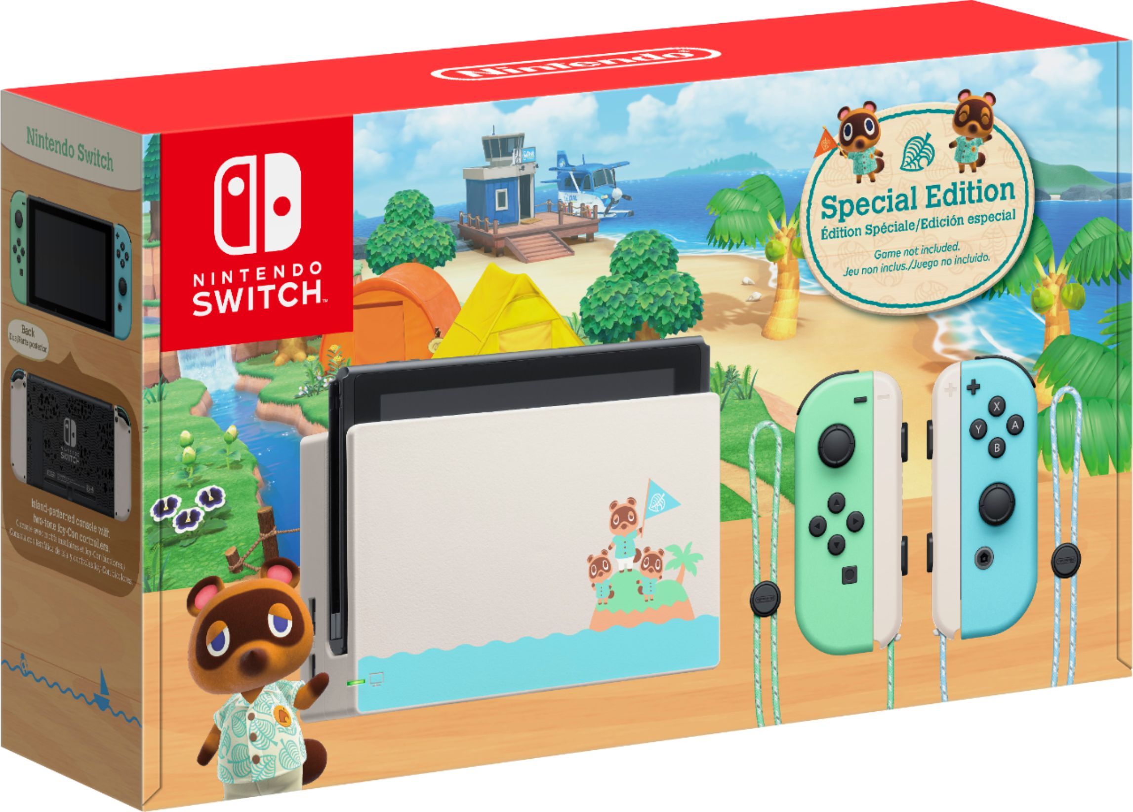 Nintendo Switch Animal Crossing: New Horizons Edition 32GB Console Multi HADSKEAAA - Best Buy | Best Buy U.S.