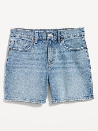 High-Waisted Jean Shorts -- 5-inch inseam | Old Navy (US)