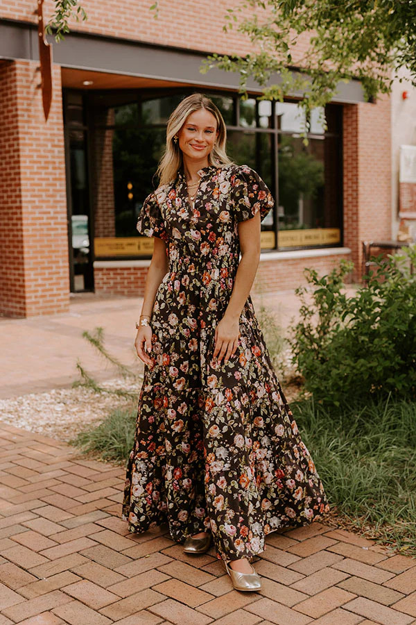 Falling For You Floral Maxi Dress | Impressions Online Boutique