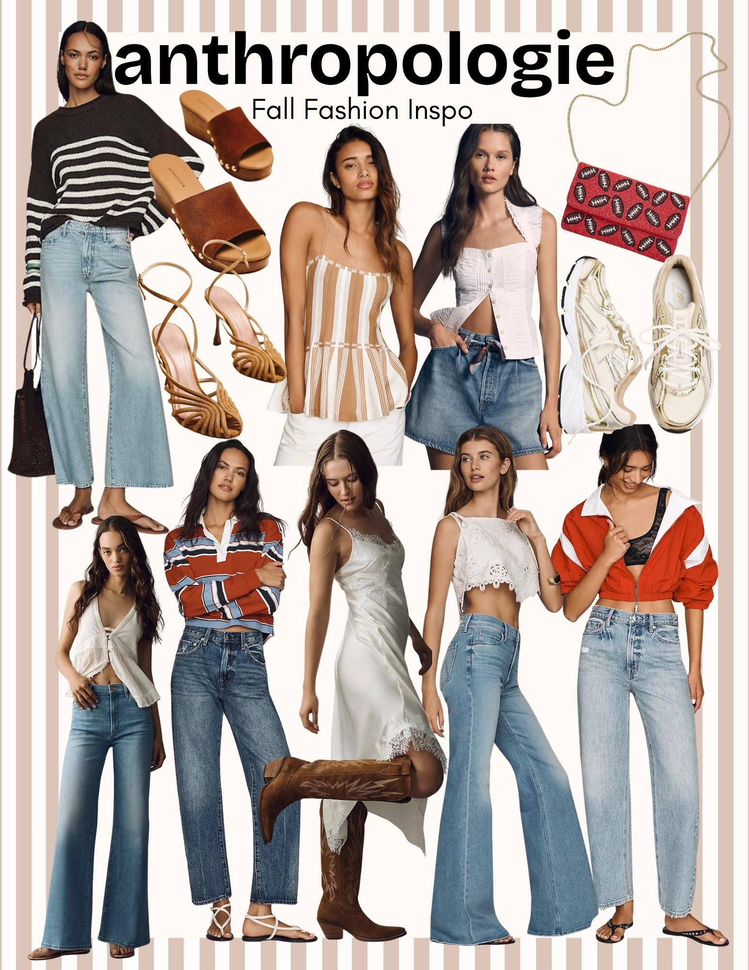 New Anthropologie Fall Fashion Finds 🍂🏈🤎 

Fall fashion at its best! Flared jeans, browns & neutrals, cozy sweaters, cool weather football outfits…these new finds are so good!!! 



#Fall fashion
#cooler weather outfit
#football game outfit 
#Sunday Sunday 
#Anthropologie finds
#new arrivals 
#anthropologie Fall fashion
#flare jeans
#mother jeans
#Pilcro￼
#peplum top
#platform sandal
#fall outfit inspo
#fall outfit idea 
#game day outfit

#LTKootd #LTKOver40 #LTKSeasonal
