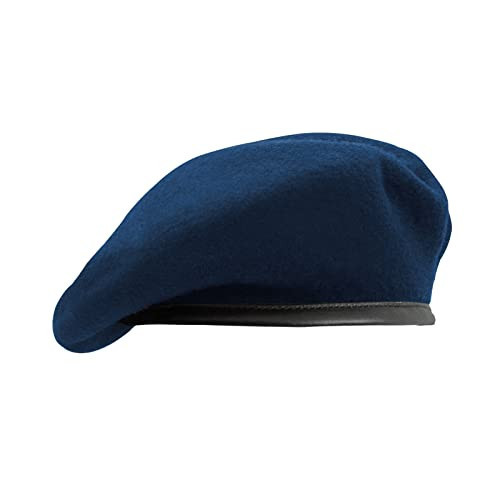 Nawati US Army Style Berets, 100% Wool British Military Berets for Men, Fashionable and Vintage Women's Beret Hats-Navy Blue | Amazon (US)