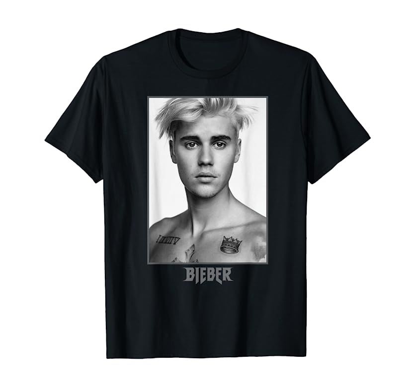 Amazon.com: Justin Bieber Official Sorry Photo T-Shirt : Clothing, Shoes & Jewelry | Amazon (US)