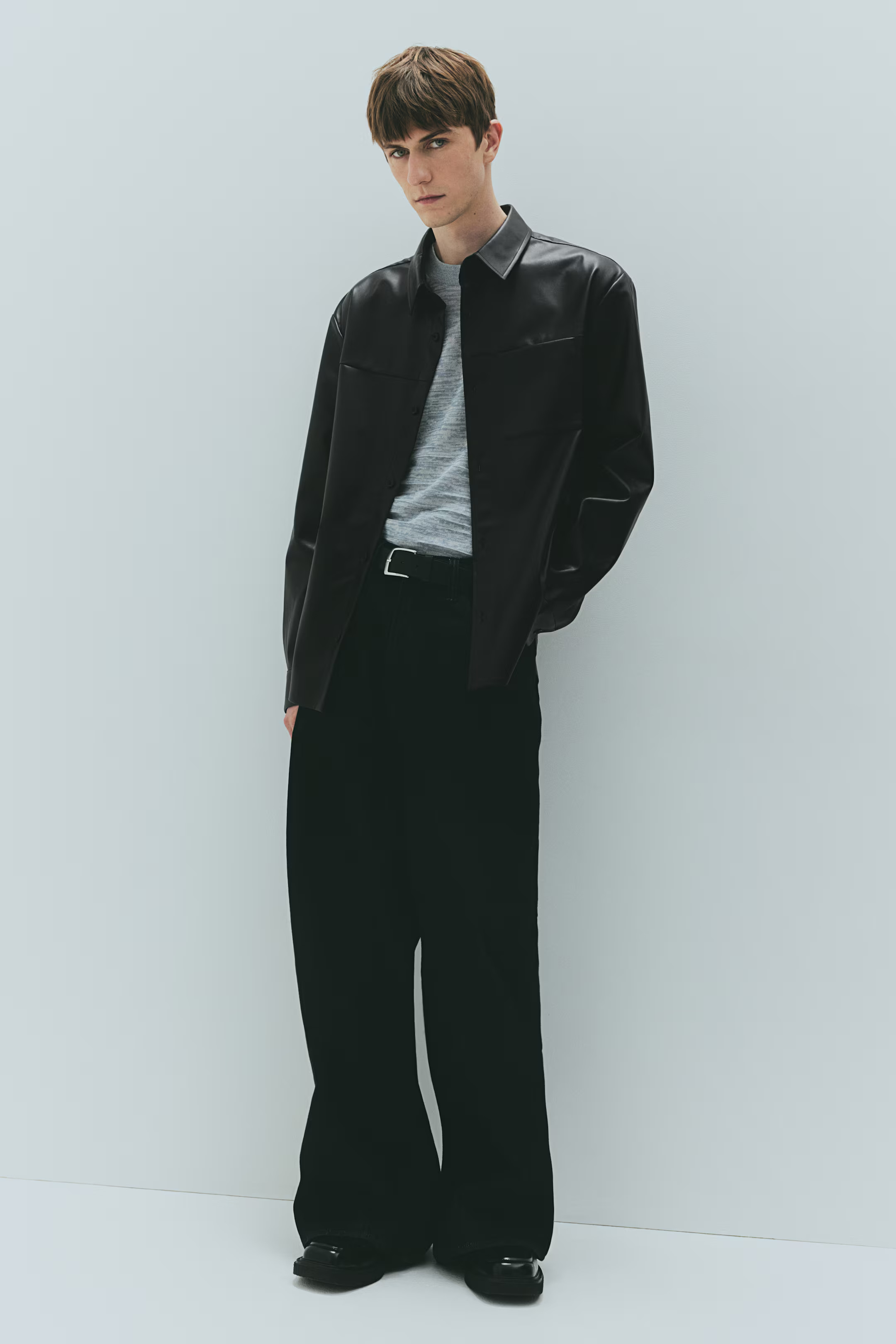 Regular-Fit Coated Shirt | H&M (US + CA)