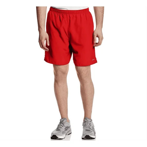 ASICS Men's MS1249 7-Inch Core Pocketed Red Shorts, Sz. Large | Walmart (US)