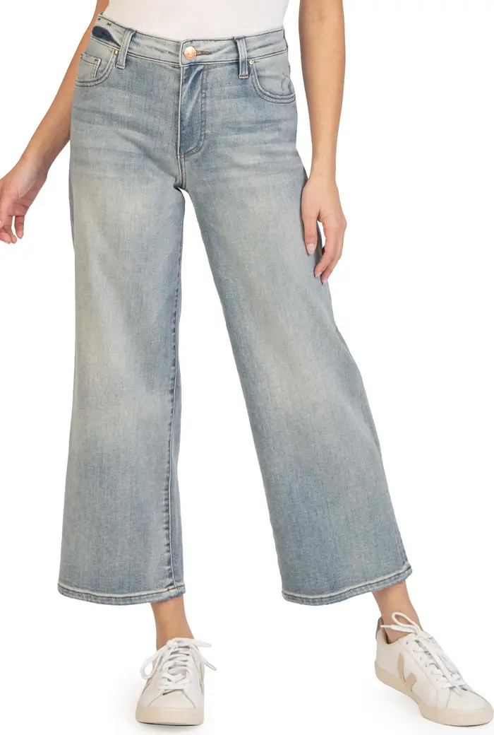 Crop Wide Leg Jeans | Nordstrom