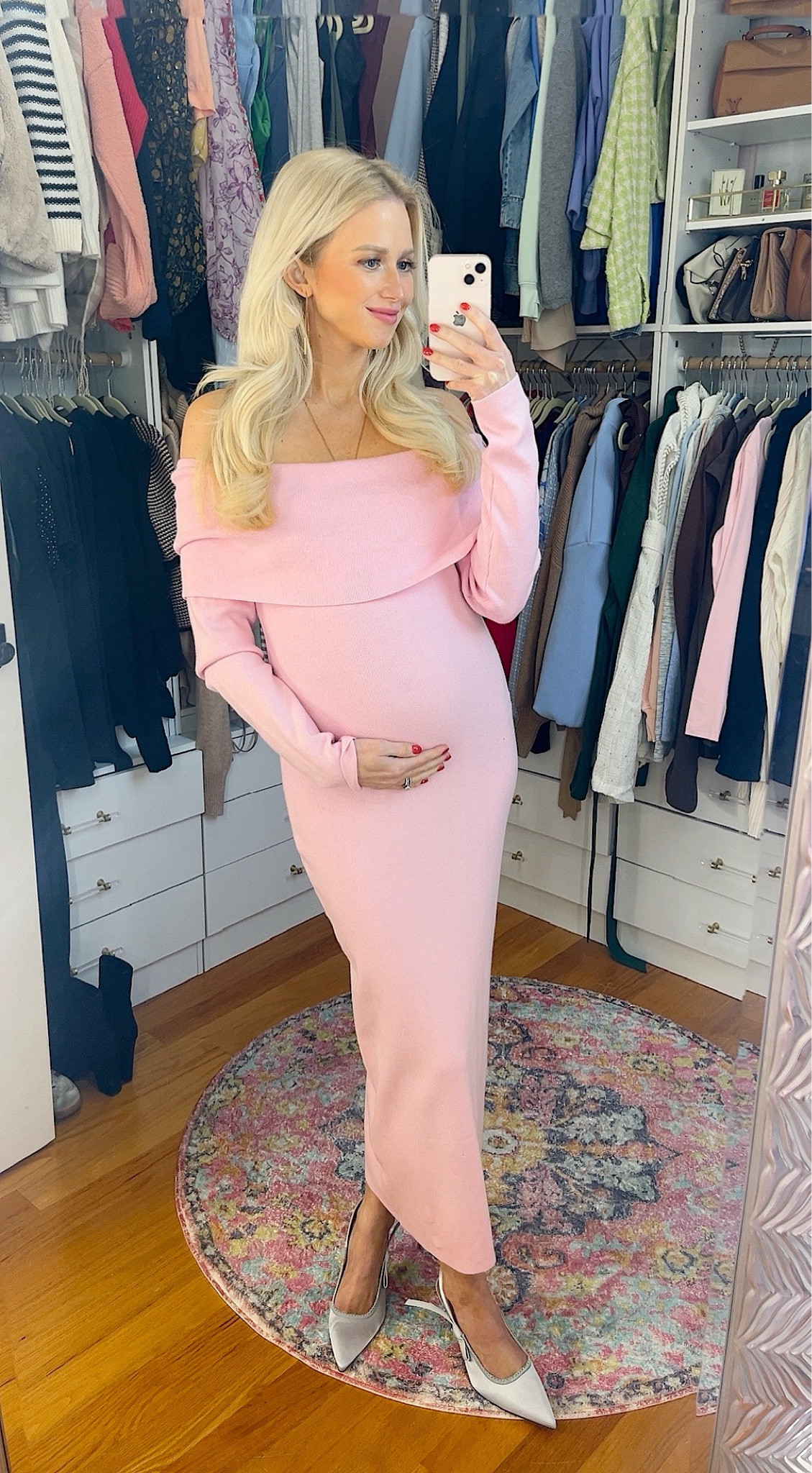 Amazon dress that fits the bump and is perfect for a baby girl baby shower or Valentine’s Day! 

#LTKBump #LTKFindsUnder50 #LTKSaleAlert