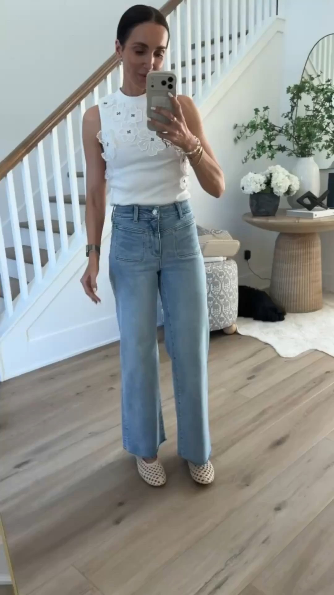 Spring outfit, floral top, slimming jeans, everyday jeans, brunch outfit, effortless, Annabrstyle 

#LTKootd #LTKSeasonal #LTKTravel