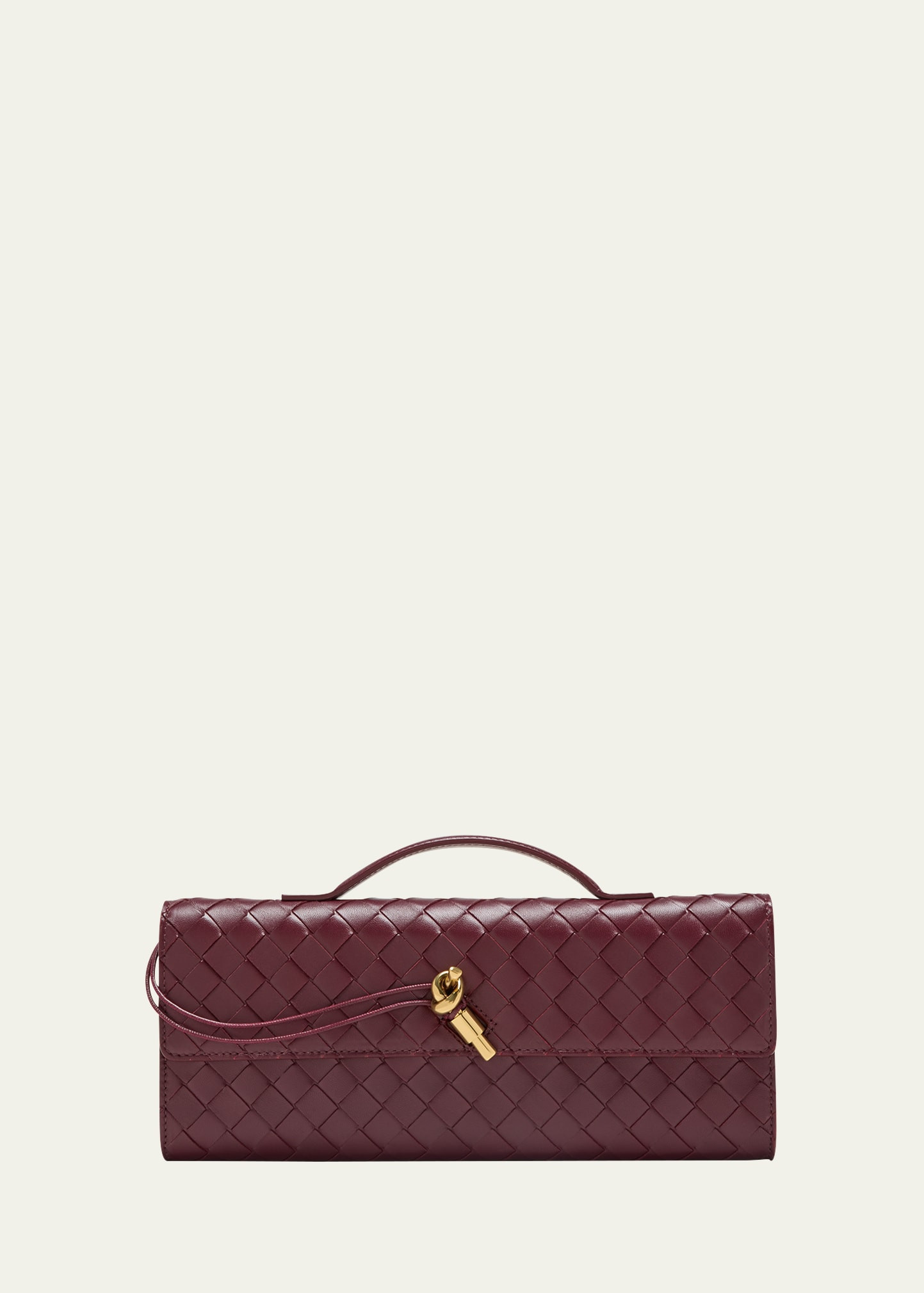 Long Andiamo Clutch Bag with Handle | Bergdorf Goodman