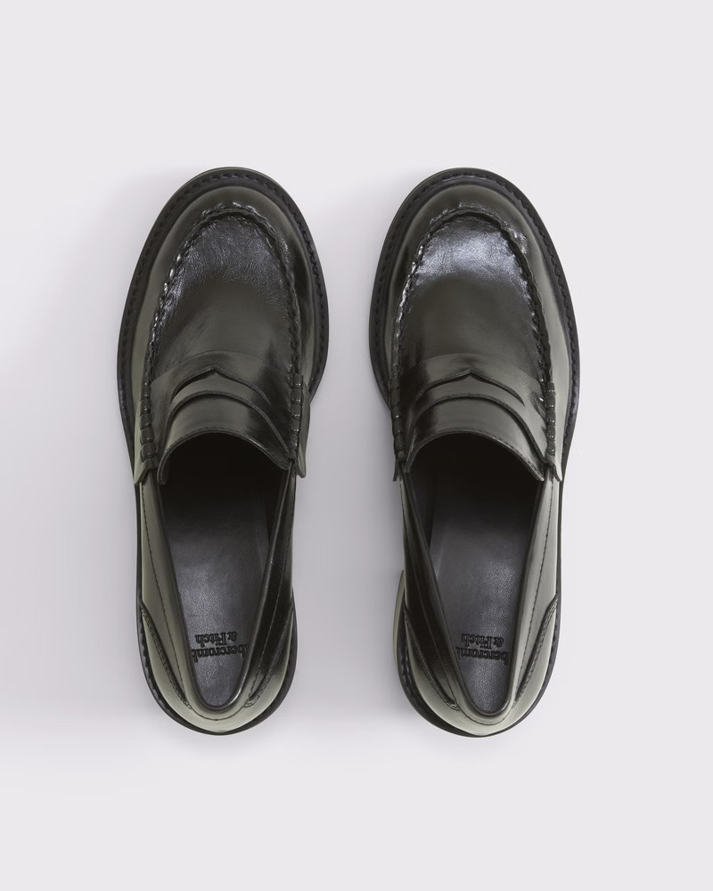 Women's Heeled Loafers | Women's Shoes | Abercrombie.com | Abercrombie & Fitch (US)