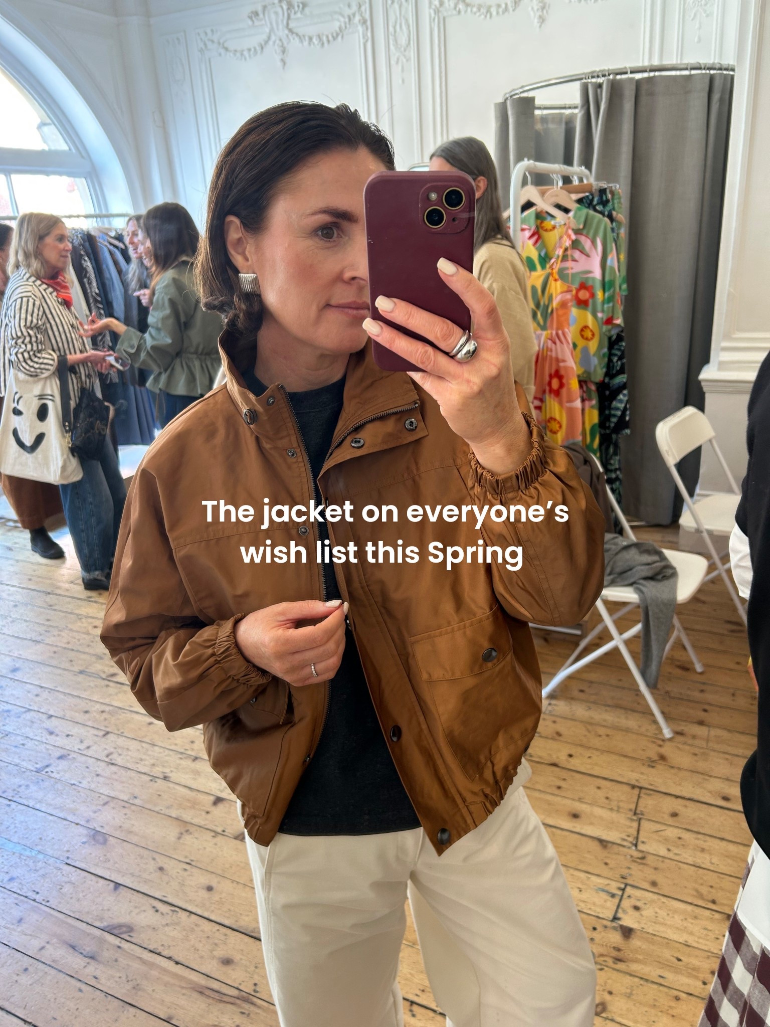 Albaray Press Day and everyone fell hard for this gorgeous funnel neck jacket 
This is the size 10 shown but the size 12 is on its way to me 🤎

#LTKspring #LTKstyletip #LTKuk